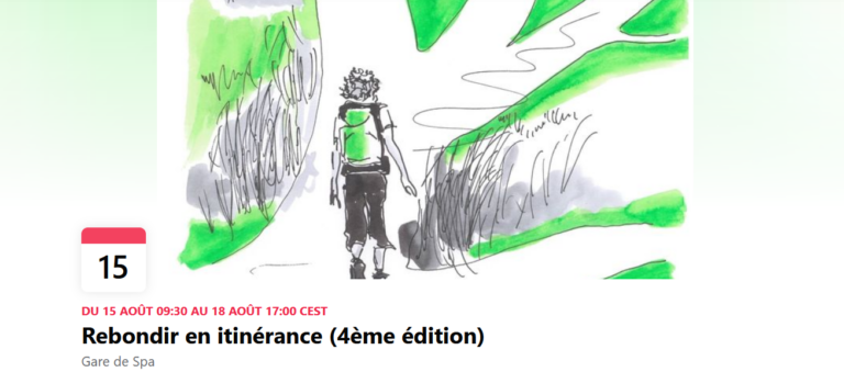 Séjour Rebondir en Itinérance